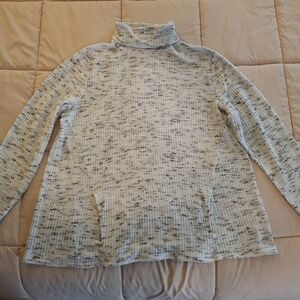 Chico's Cozy Speckled Turtleneck Tunic Size 3/XL